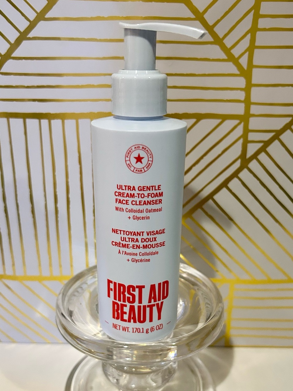 ✨ First Aid Beauty Ultra Gentle Cream-to-Foam Face Cleanser ✨ Colloidal Oatmeal